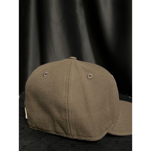 7 3/8 Toronto Blue Jays Fitted Hat Brown Red Navy Blue Musclebird STYLL Mens - Picture 3 of 7